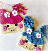 Angels Chest Boutique - Mary Angel Morris - No.38 LalaLoopsy Doll Inspired Hat Size newborn to preteen