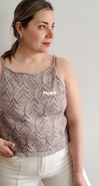 Poet Top by Sari Nordlund - LunaKnit