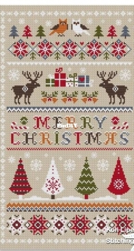 merry christmas koh lipe stitching PCS