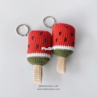 BiBiBonBon Craft / Design - Do Phuong Dung - Watermelon Ice Cream - Free