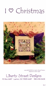 Liberty Street Designs - I Love Christmas