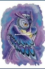 Owl with a Letter by Maria Brovko XSD