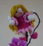 Fairy crochet doll by Andrea Gaida - English