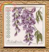 Serendipity Design L-211 Wisteria, L-212 Dahlia, L-213 Dutch Iris