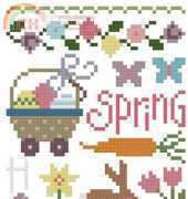 Lizzie Kate 111 Easter Sampler PCS