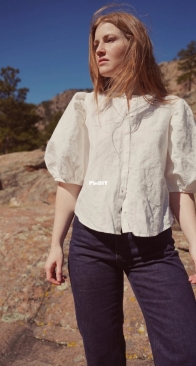 Anna Allen - Anthea Blouse and Dress - PDF Sewing Pattern Sizes 00-22