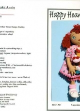Happy Heart Patterns HHF -307  Cupcake Annie
