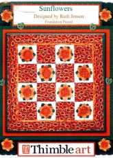 Thimbleart - Sunflowers by Ruth Jensen - Free Pattern