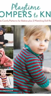 Playtime Rompers to Knit - Jessica Anderson - 2022