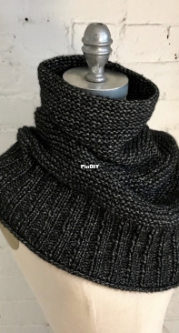 Getting Warmer Cowl by Espace Tricot - Danish - Free
