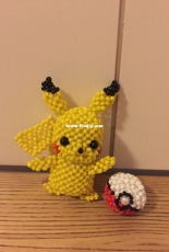 Beading pikachu
