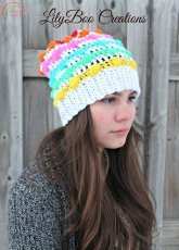 Lily Boo Creations-  Lily Yevsin - Crochet Bobble Slouchy
