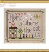 Little Dove Designs - Home is Where the Cat Is
