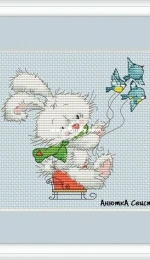 Christmas Bunny by AnutkA Svist (Annie Whistle)