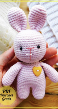 Svetlana Bolotova - Amigurumi bunny - Conejo Amigurumi - Spanish - Translated - Free
