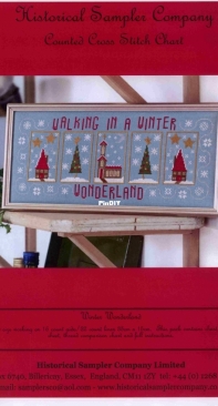 Historical Sampler Company HSC - Winter Wonderland