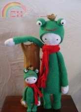 Duo de grenouilles