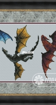 Mandarinks Design - Dragons by Nadezhda Grigorieva / Grigoryeva Надежда Григорьева