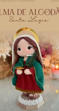 Ferpi Crochet - Fernanda Pitaluga - Alma de Algodão - Santa Luzia - Portuguese