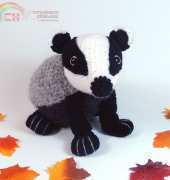 Moji Moji Design-  Janine Holmes- Bradley the Badger
