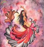 HAED HAENT 1881 Flamenco Mermaid