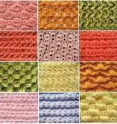 Textured Crochet Patterns - a collection