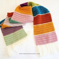 Raffamusa Designs - Raffaella Tassoni - Forest Walk Scrap Scarf