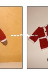 Tilda and filur - Susanne Fagelberg - 10" Santa Bear - Bear, Jacket, Pants, Hat and Boots