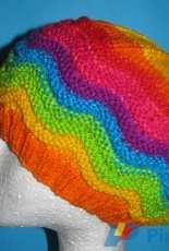 Sine Wave Beanie by Amanda Boskell-Free