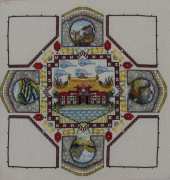 Chinese Garden Mandala