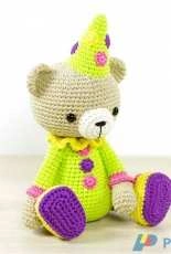 Sidrun - Kristi Tullus - Teddy Bear in a Clown Costume