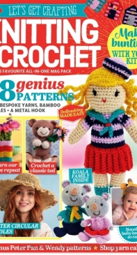 Let’s Get Crafting Knitting & Crochet - Issue 142 - 2022
