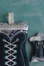 Pochette et son porte clé assorti