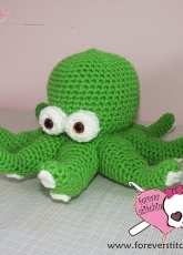 Forever Stitchin - Jodi Stredulinsky - August the Octopus - English