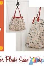 U-Handbag - For Pleats Sake! Tote Bag by Lisa Lam - Free