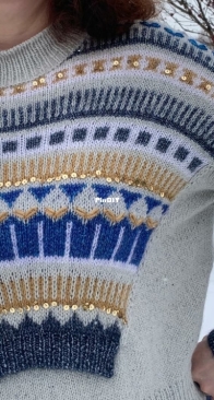 Scandy 2 Sweater by Lena Rodina - Russian