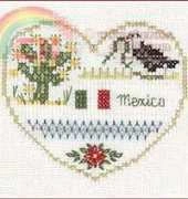 The Victoria Sampler IH-08 Mexico - International Hearts