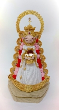 Crafty genes Indonesia - Sofie Julien Versluys - The Virgin of El Rocio - La Virgen del Rocio - Spanish