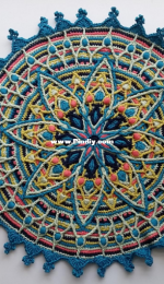 Yarn House Creations - Amanda Williams - The Lylah Mandala