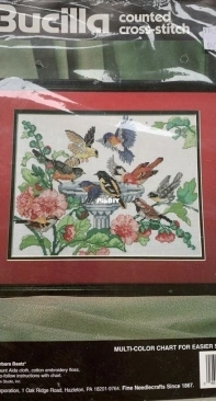 Bucilla 40863 Bird Bath by Barbara Baatz XSD