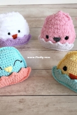 Spin a Yarn Crochet - Jillian Hewitt -Chubby Spring Chicks - Free