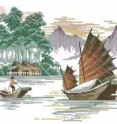 Needle Treasures 04610 The Sampan pcs