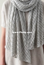 Little Moons Lace Wrap by Purl Soho - FREE