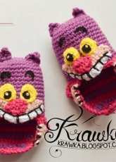 Kamila Krawka Krawczyk-Cheshire Cat  Baby Booties -English-Free