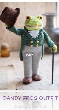 AniAmi Crochet - Annie Komarova / Margo - Dandy Frog Outfit