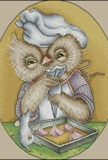 Owl Marshmallows by Nadezhda Kazarina (Nadi)