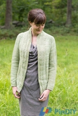 Willowreed Cardigan by Cecily Glowik MacDonald/Winged Knits