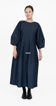 The Assembly Line -  Barrel Dress  -  XS-3XL