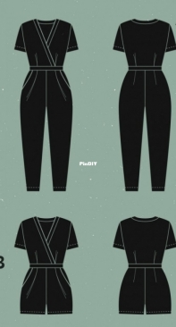 Deer and Doe Patterns - Sirocco Jumpsuit