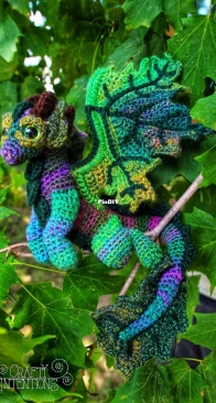 Crafty Intentions - Megan Lapp - Elemental Earth Dragon - Dragón Elemental de Tierra - Spanish